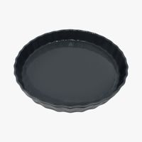 Plat à tarte Délice Noir ardoise D 30 cm - Visuel 0